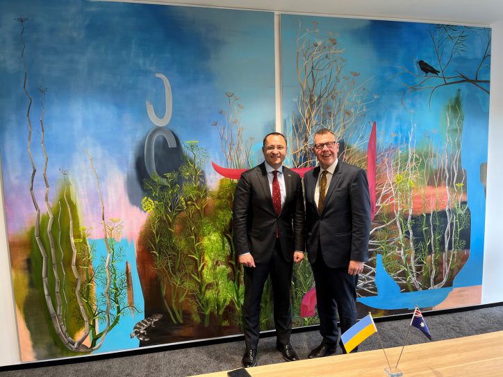 ITIC meets with Ukrainian Ambassador during Perth visit 