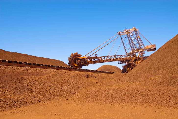 Mineral and petroleum movements: iron ore sales drop, lithium soars
