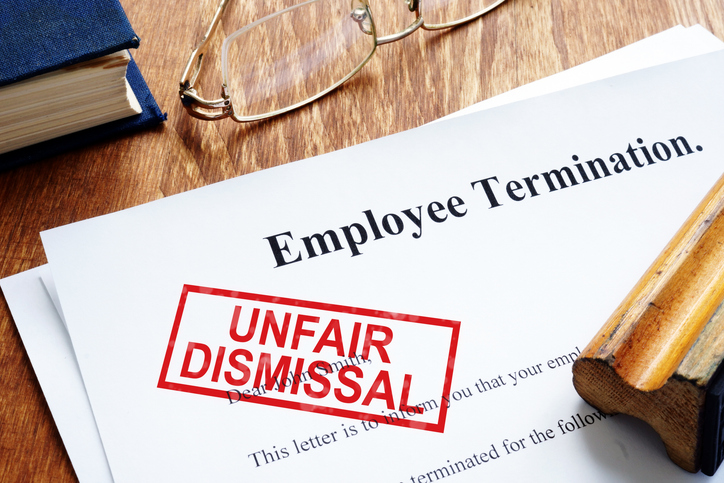 Unfair dismissal based on criminal history