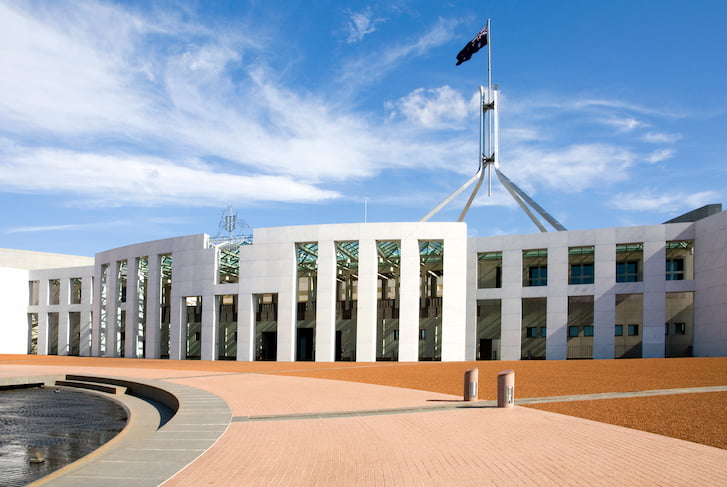 Australian Parliament House.