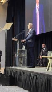 Prime Minister Anthony Albanese speaking