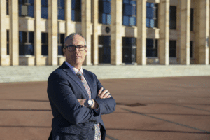 CCIWA Chief Economist Dr Daniel Kiely outside WA Parliament