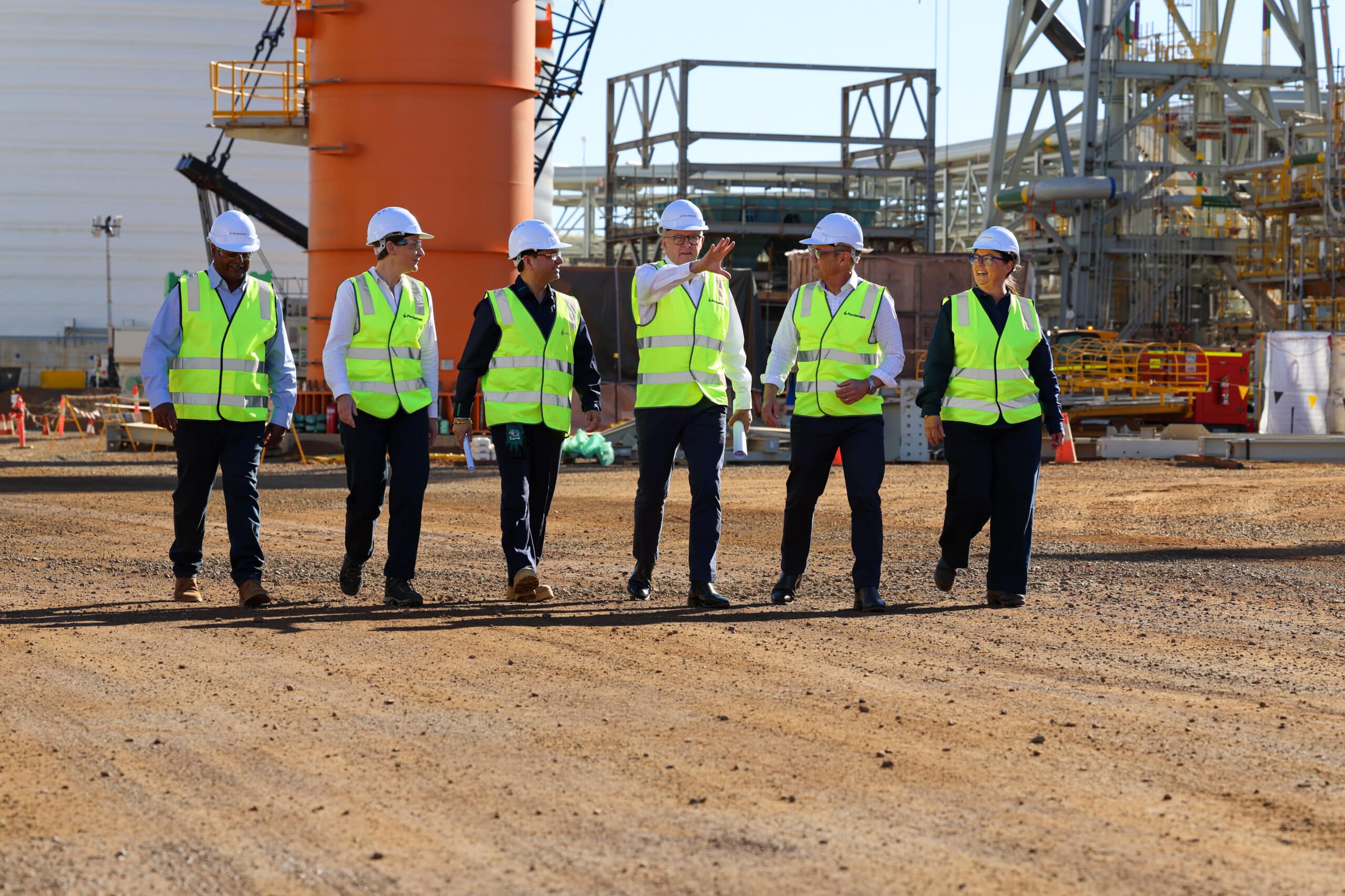 Energy project updates: PM visits Perdaman in the Pilbara; Hancock gas hub clears hurdle; Neoen wind farm breaks ground
